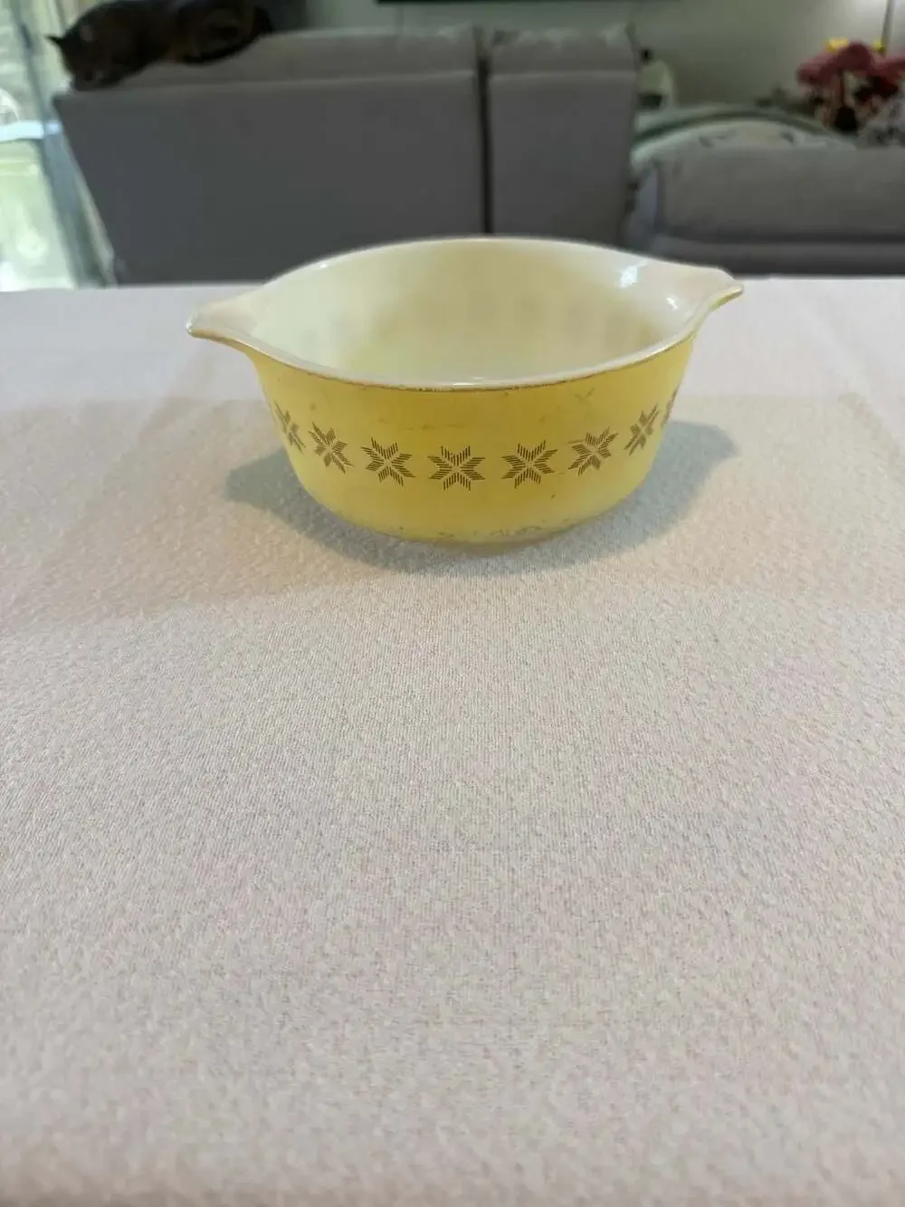 Vintage Pyrex Town & Country 1-1/2 Pint Casserole Bowl #472